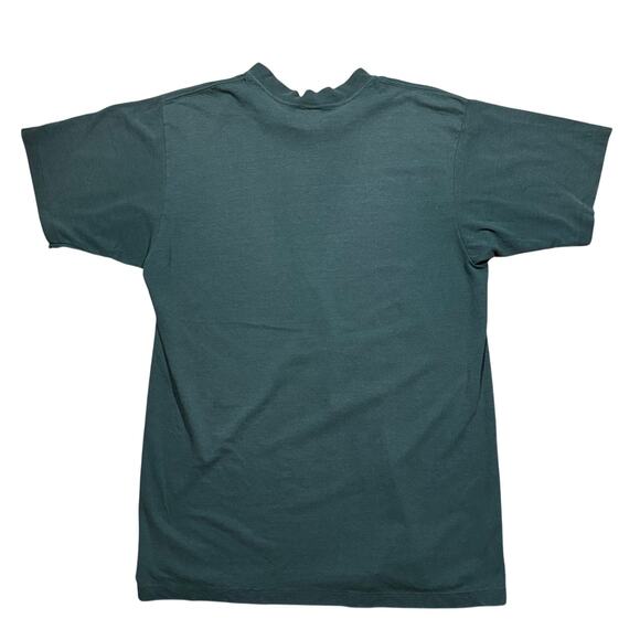 Vintage 90s Bald Eagle Graphic T-Shirt USA Nature Wildlife Tee - Picture 4 of 4